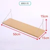 50cm log [Includes adhesive hooks and traceless nails]