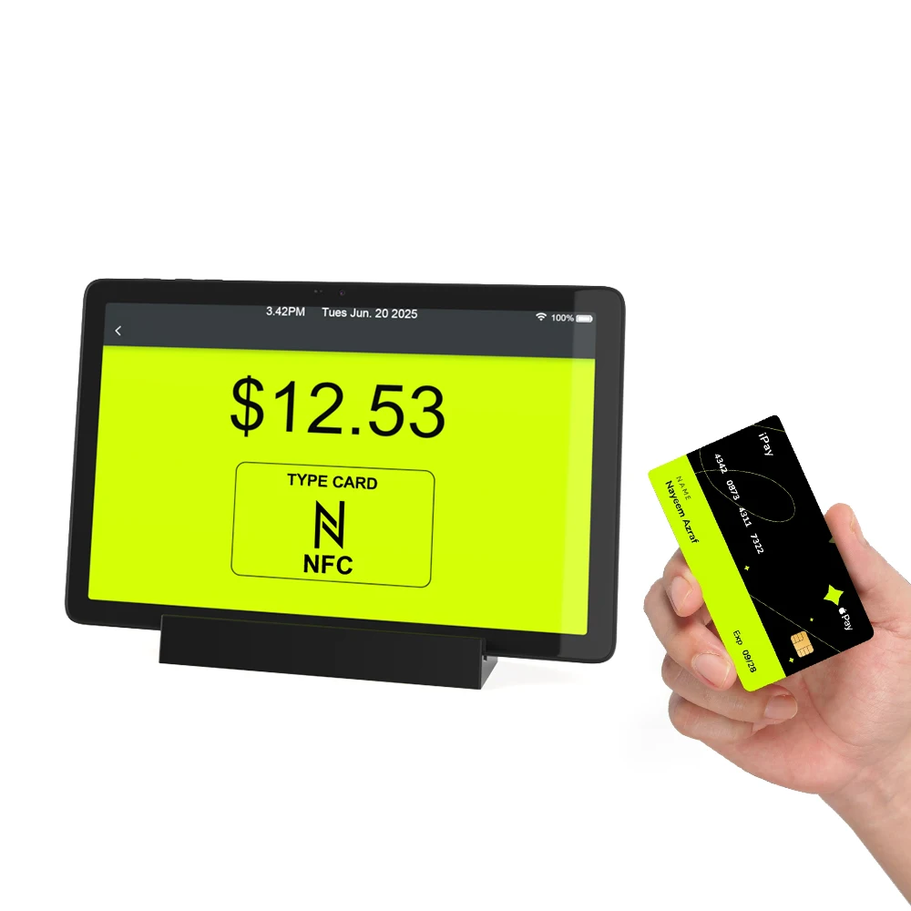 Customize Android Tablet with Rfid Reader Nfc Android 13 Mt8168 Mt8768 Octa Core Tablet Terminal Pos 10inch