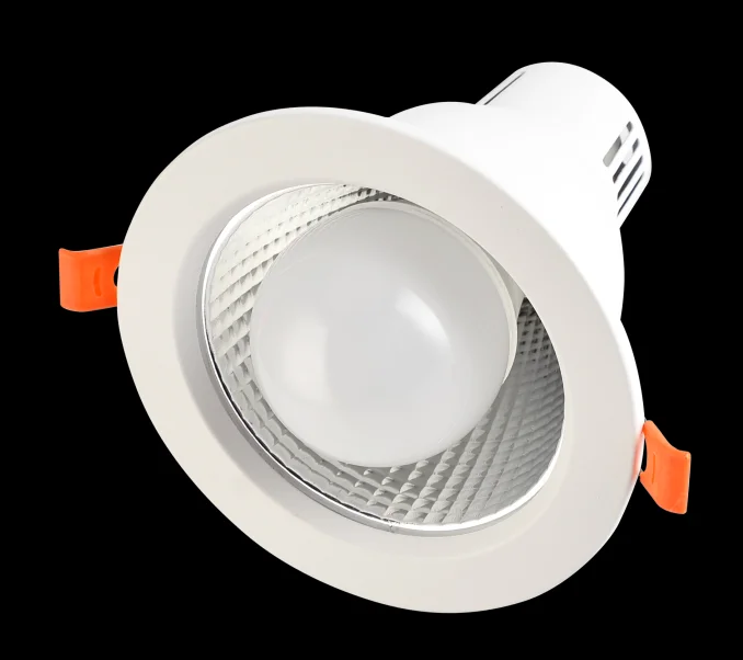 2020 NEW hot sell round white color thicken down light  E27 downlight fitting