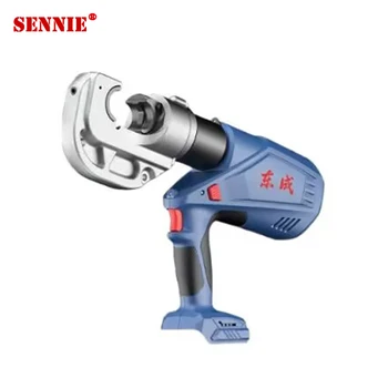 Dongcheng Electric Hydraulic Pliers Rechargeable Wire Crimping Tool Electricians H-Type Copper-Aluminum Terminal Crimping Direct