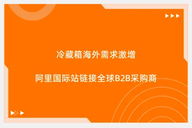 冷藏箱海外需求激增，阿里国际站链接全球B2B采购商