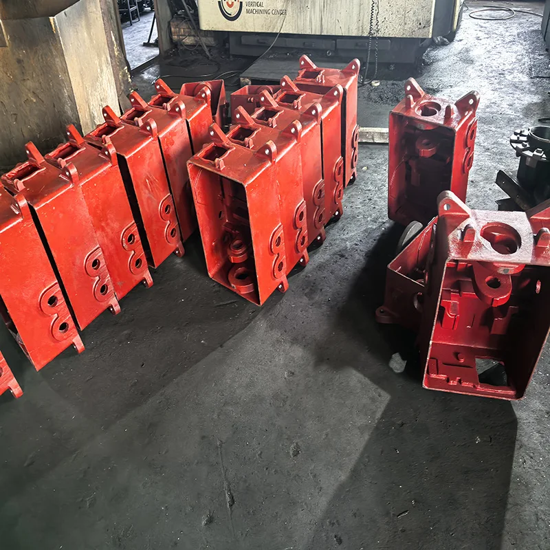 China Foundry Ductile Iron Shell Casting Bridge Frame