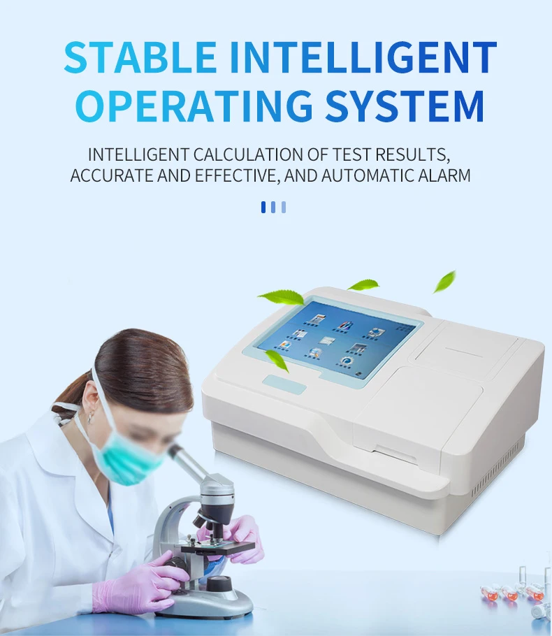 Hmsy96 Elisa Microplate Reader Automatic Enzyme Label Analyzer 96