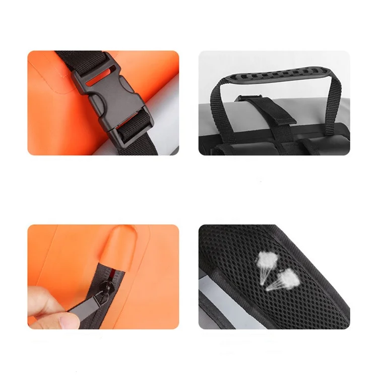 На открытом воздухе на лодках пеший Туризм каяк Плавающие для плавания серфинга сухой мешок 500D ПВХ ножках изготовленным заказ логосом Водонепроницаемый рюкзак