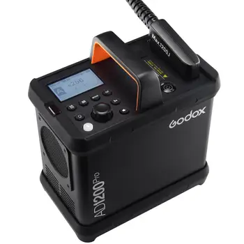 Godox AD1200Pro AD1200 Pro 1200Ws 2.4G TTL 1/8000 HSS 40W Modeling Light Outdoor Flash Strobe  Battery  Powered Flash detail image