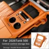 26 Tank 500 - Vano portaoggetti della console centrale [Arancione]