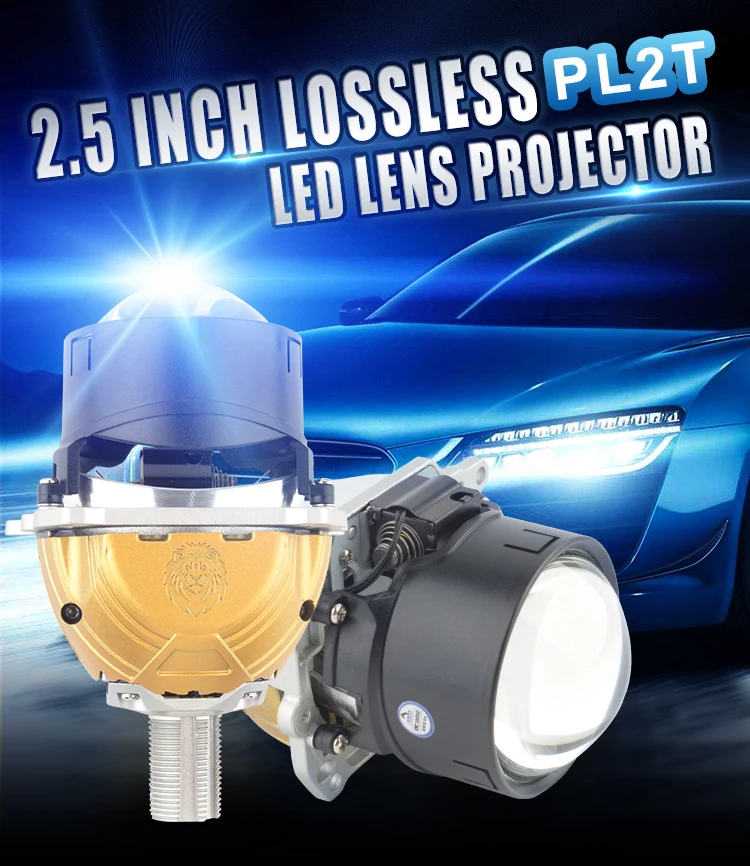 Led Projector Manufacturers Bright Bi Led Projector Lens 130w 2.5 Inch