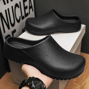 Women's Waterproof Non-Slip Casual Indoor Footwear EVA Outsole Nurse and Chef Shoes for Slippers for Autumn and Winter