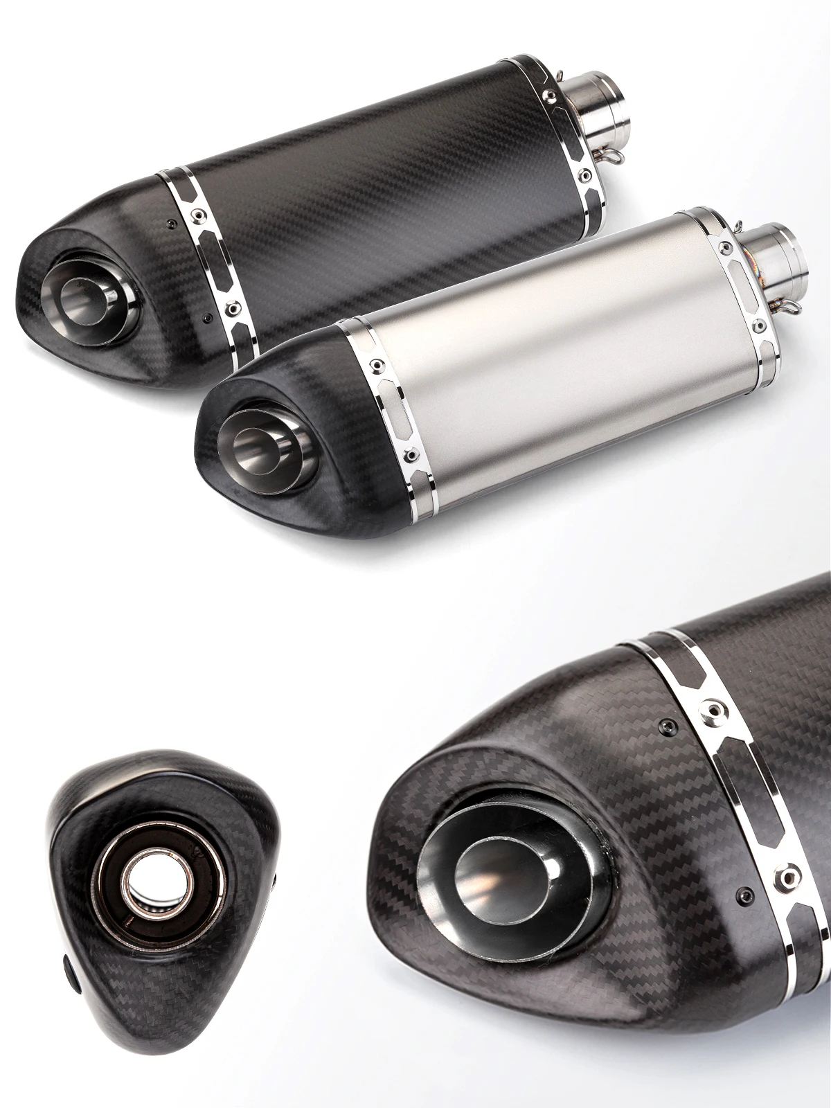 ZX-25R Motorcycle Exhaust - R3 Exhaust Muffler for Upgrade