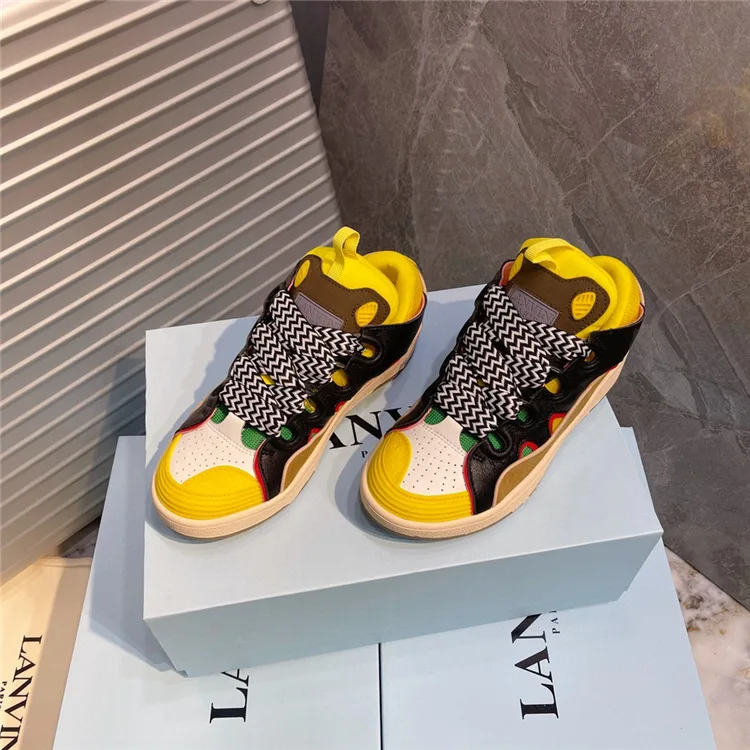 Famous shoes Customized high quality designer shoes women famous brands langfan fashion sneakers men's casual running skateboard