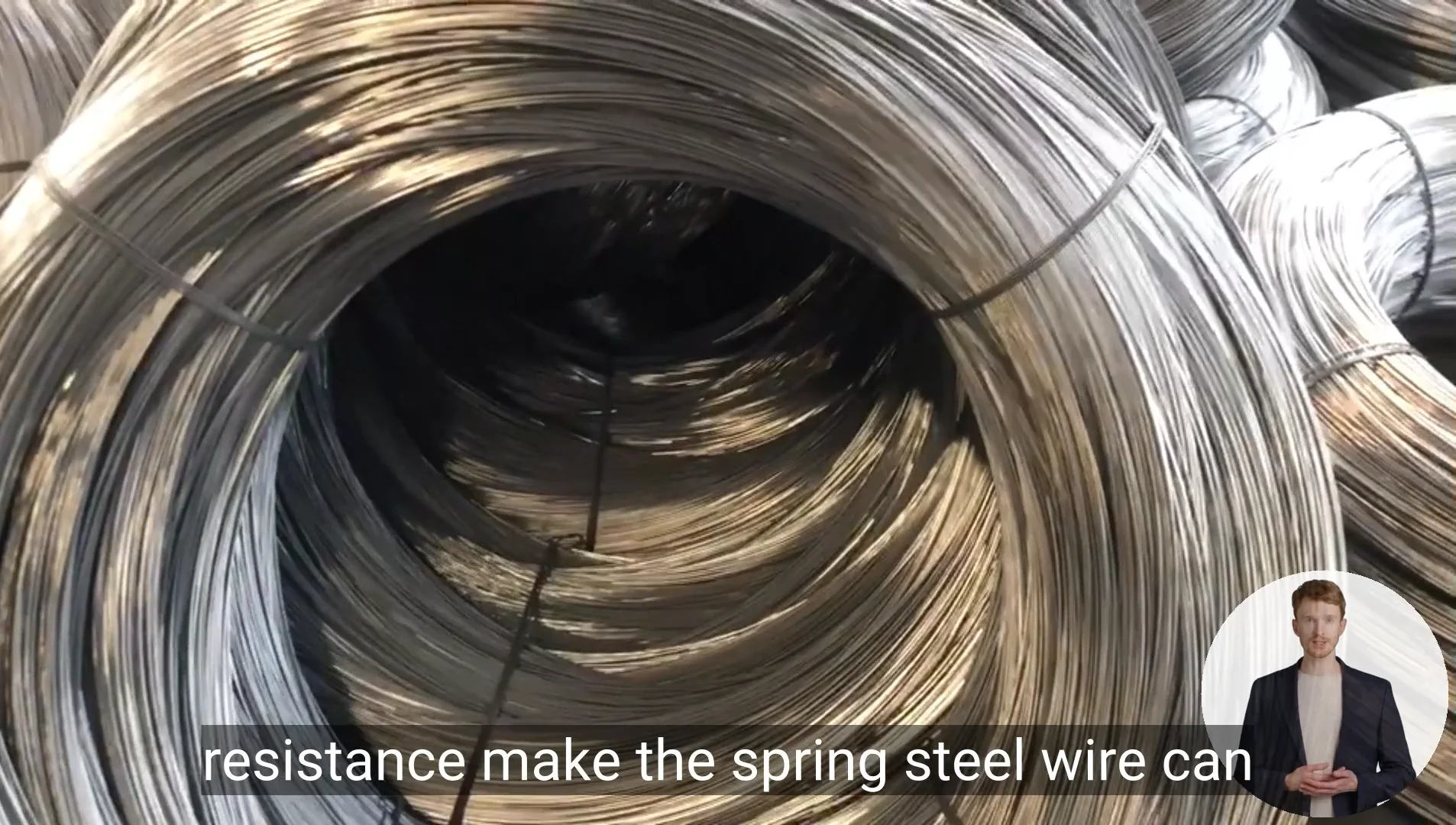 Spring Steel Wire Galvanized Elevator Steel Wire Rope Cold Drawn ...