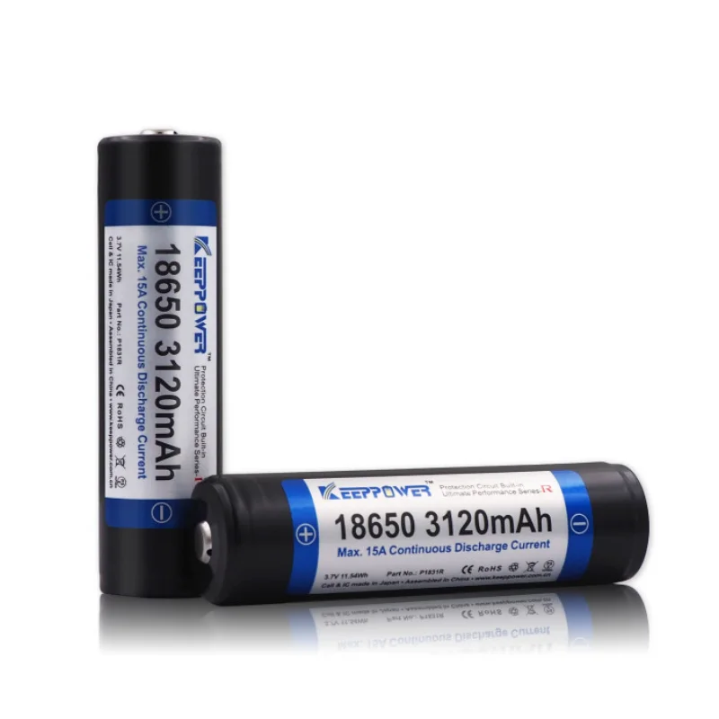 Keeppower 3120mah 18650 Battery - High Capacity & Reliable