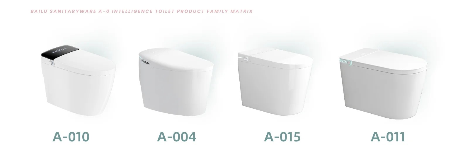 Bailu A004 Standard Smart Toilet Intelligent Europa City Smart Toilet