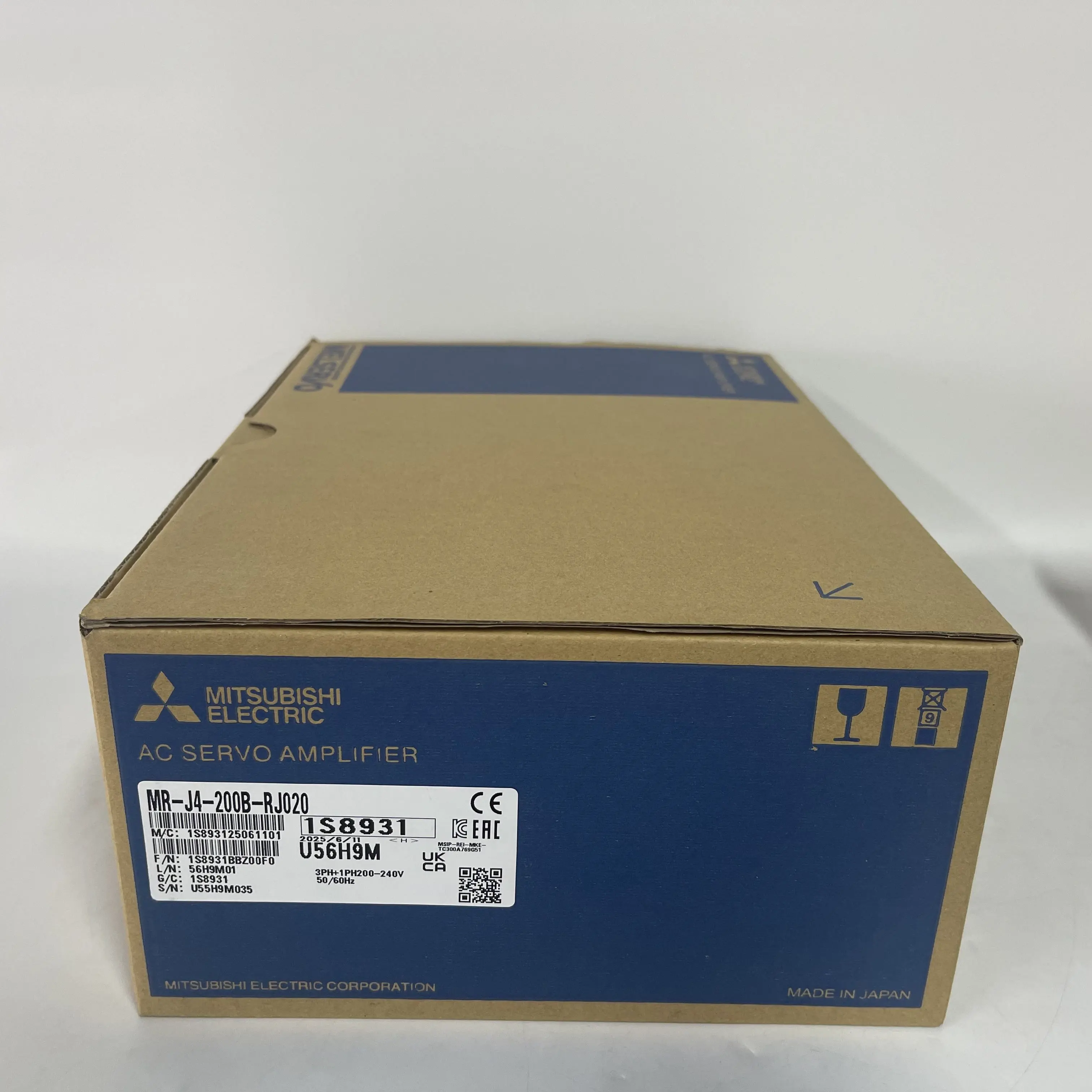 Mitsubishi AC Servo Amplifier MR-J4-200B-RJ020