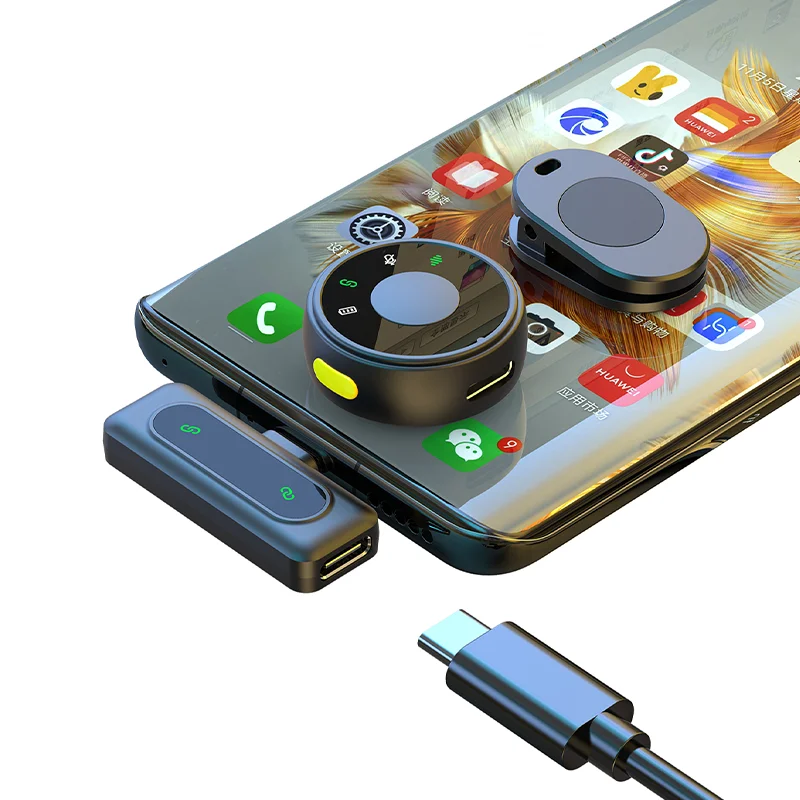 7-1 Interviews Spy Lapel Built-in Microphone High-Quality Sound Card Clip-on Tie Microphone