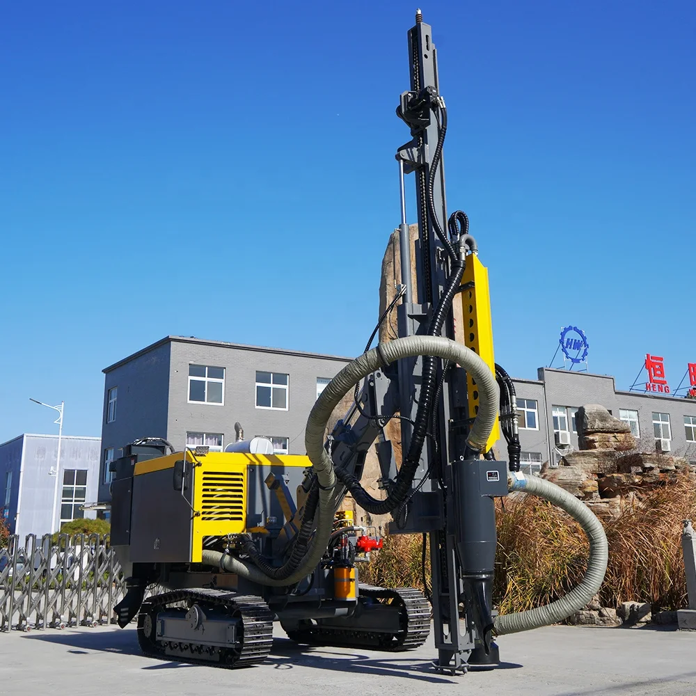 Crawler Mine Surface Gold Quarry Borehole Drilling Mining-drilling Rig Machine Equipment Price