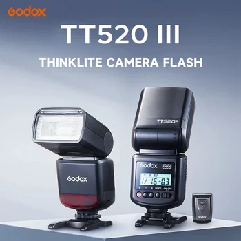 New Arriavel Original Godox Thinklite TT520III Speedlight Camera Flash Lights Speedlight for Nikon Pentax Olympus Fujifilm Canon detail image
