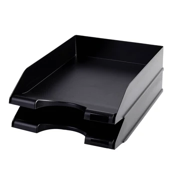 School Letter Size Plastic Stackable Document Tray A4 Office Stationery ...