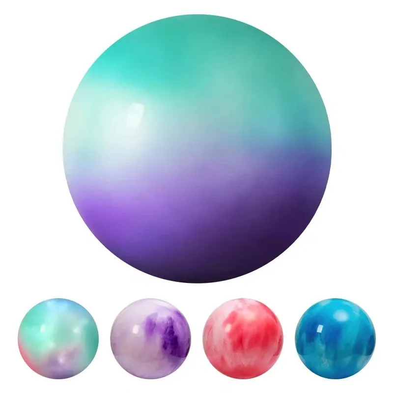 Marbleized Bouncy Ball Inflatable Bouncy Ball with Hand Air Pump