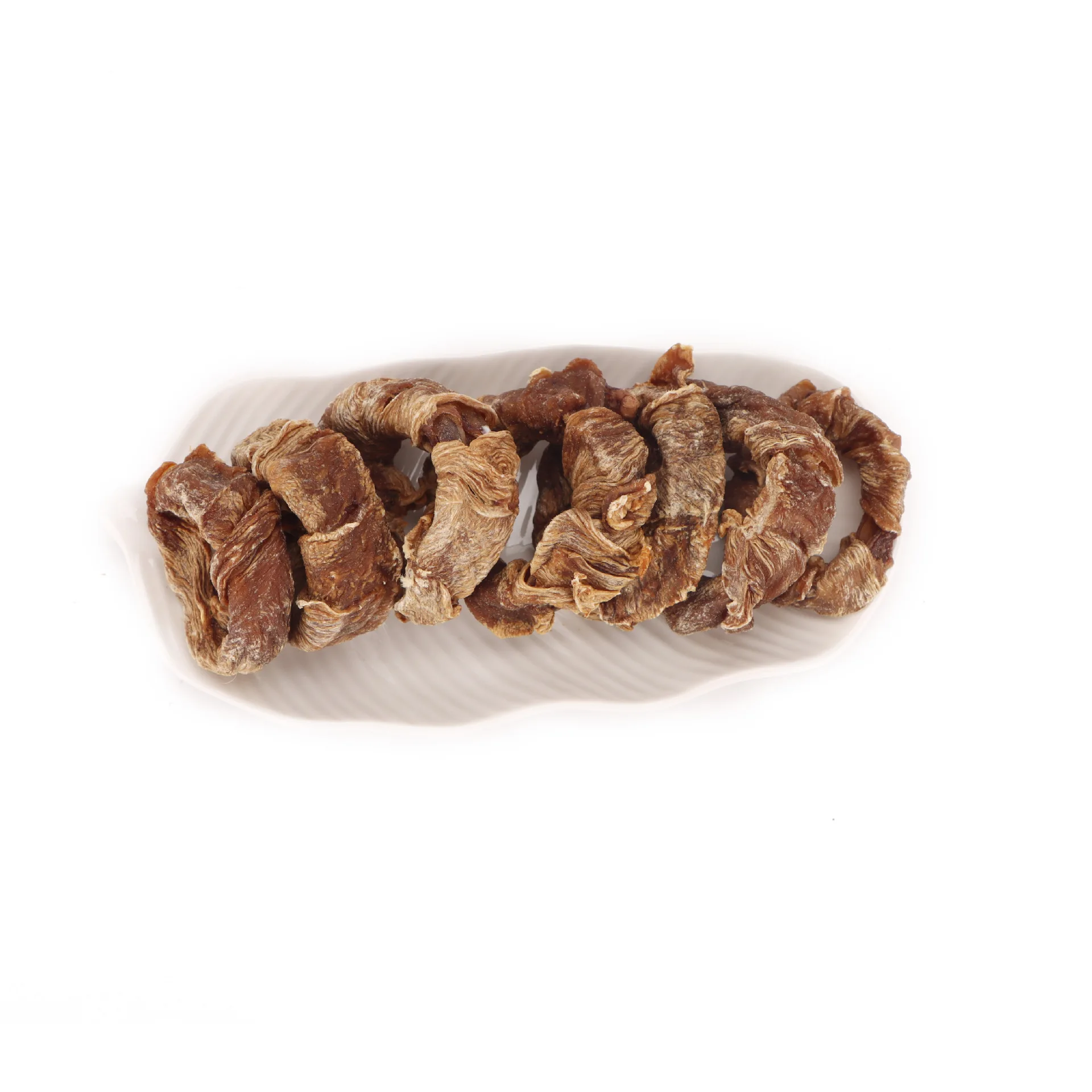 Cow Throat Around Duck Dog Molars Beef Pet Snacks Handmade for Dogs & Cats Adult Shandong Export Wholesale details