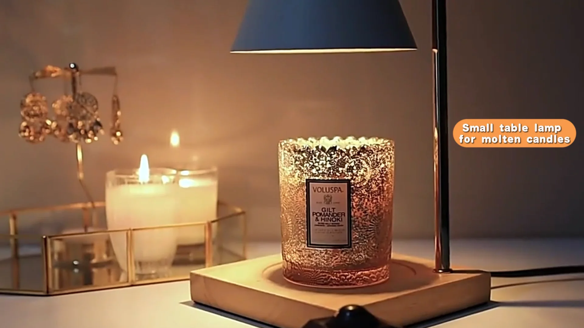 Hot 50w Gu10 Candle Warmer Lamp Wax Melt Burner Lantern Candles Melting