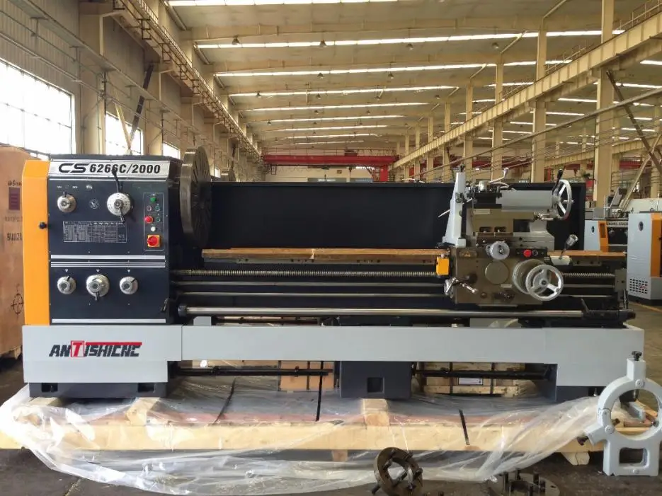 BAOJI BOCHI C and CS Series Conventional Universal  Manual Lathe Machine Horizontal Parallel Lathe Turning Machine Made in China