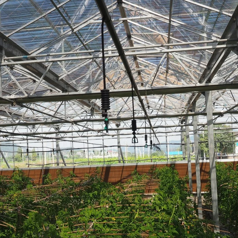 Frame High Light Transmission Aluminium Glass Greenhouse Galvanized ...