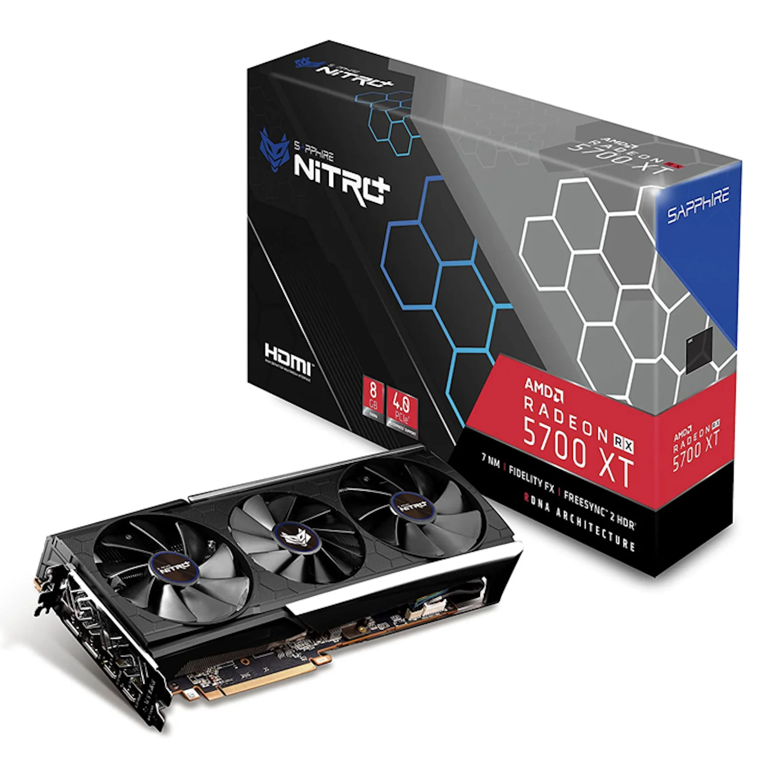 Brand New Sapphire 5700 Xt 8GB GDDR6 Graphics Card RX 5700XT Gaming Cards  RX 5700 XT