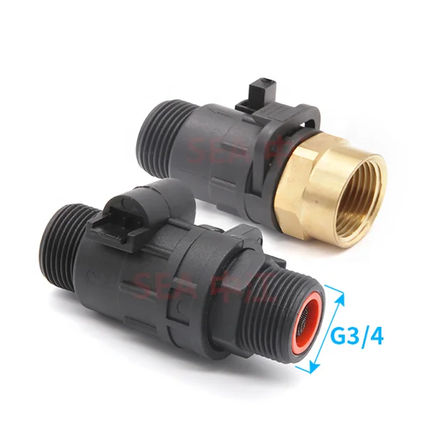 Detachable ZJMAZ-20 3/4'' DN20 Water Sensor 1-40L/min Nylon Inlet Thread Hall Effect Control OEM Supported DC3.5-24V NPN Pulse