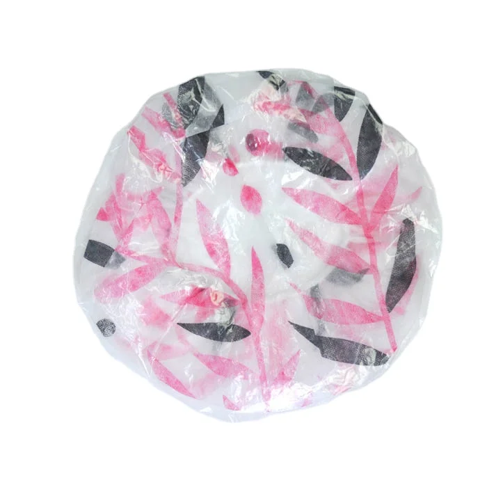 Настраиваемая цветная Водонепроницаемая душевая шапочка для подарка и использования с длинными волосами