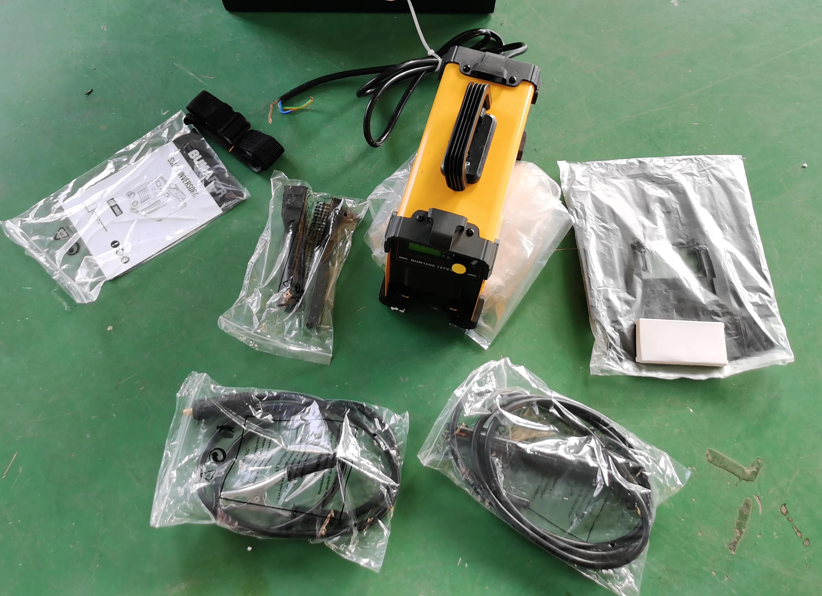 Mma200a Three Board Pcb Inverter Igbt Arc Stick Welder With Light Weight Electrode Holder Earth