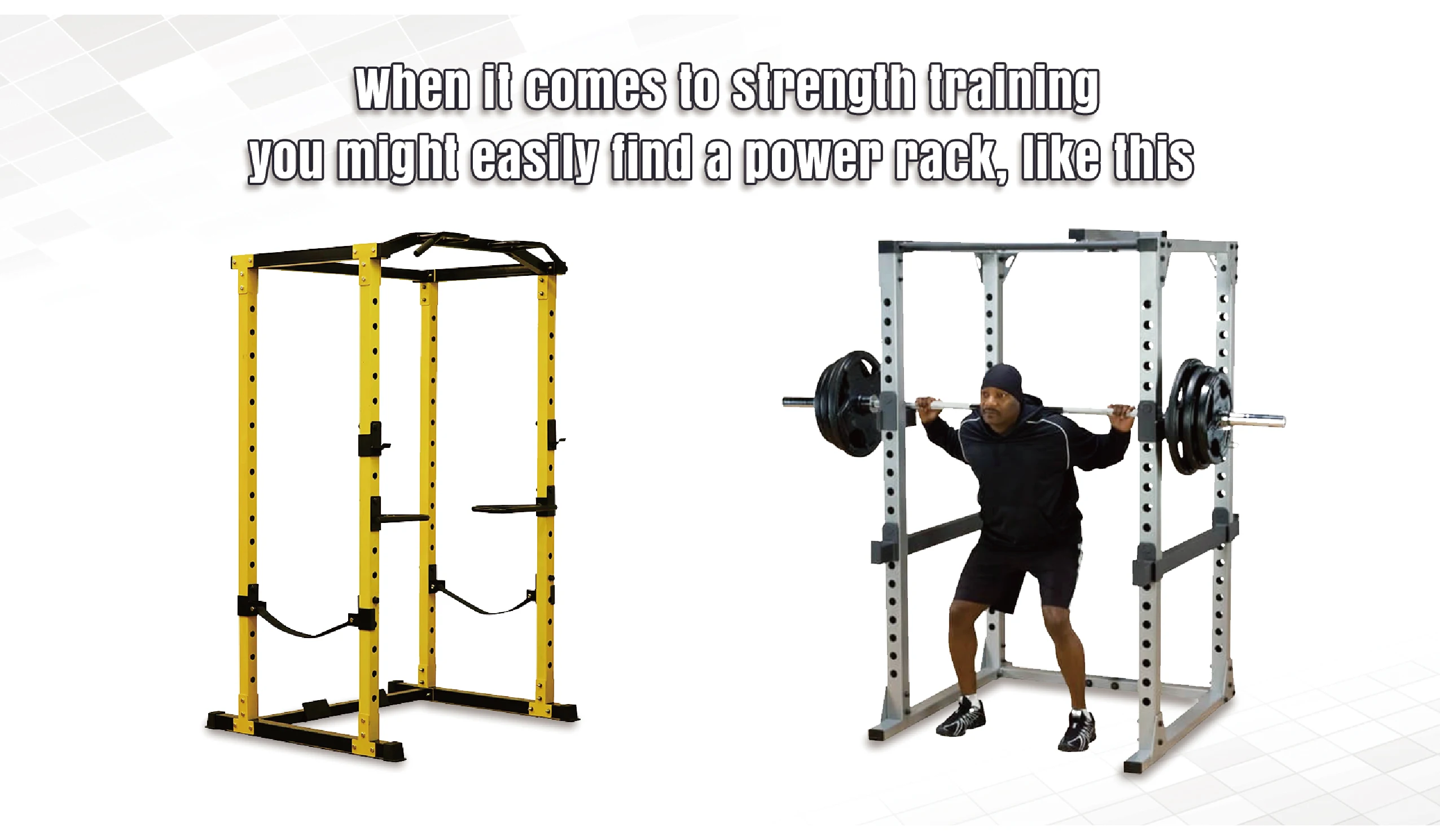 Top Quality Fitness Exercise Rack Workout Equipment Digital Adaptive