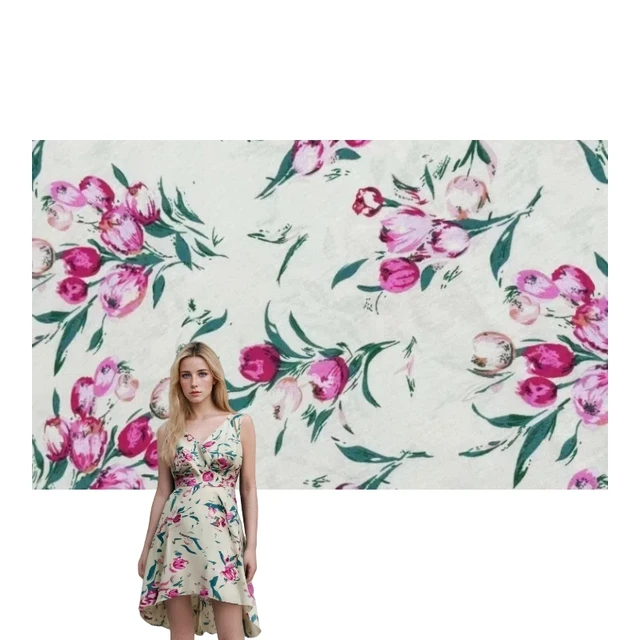 New Fashion 100% Cotton Printed Fabrics Soft Hand Feel Poplin Cotton Fabric for Clothing