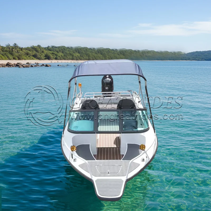 480 Aluminium Fishing Boat - 16ft Speed Boat with Outboard Motor