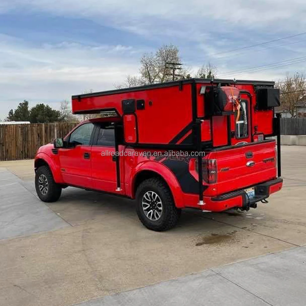 High Quality Off Road Pick Up Canopy Caravans Lightweight Pick Up Truck