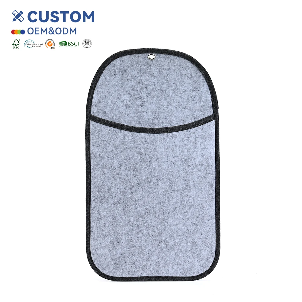 Hot Selling Wholesale Eco Friendly Plain Custom Color Felt Tote Shopping Bag Eco Friendly Plain Custom Color Felt Tote Bag