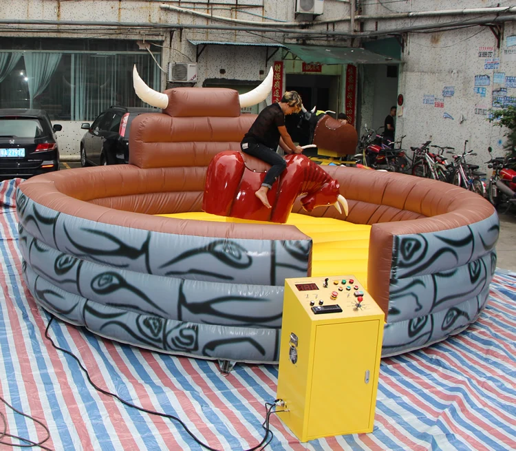 Idoling Rodeo Machine Deluxe Mechanical Rodeo Bull Factory Price Wholesale Near Me Inflatable ...
