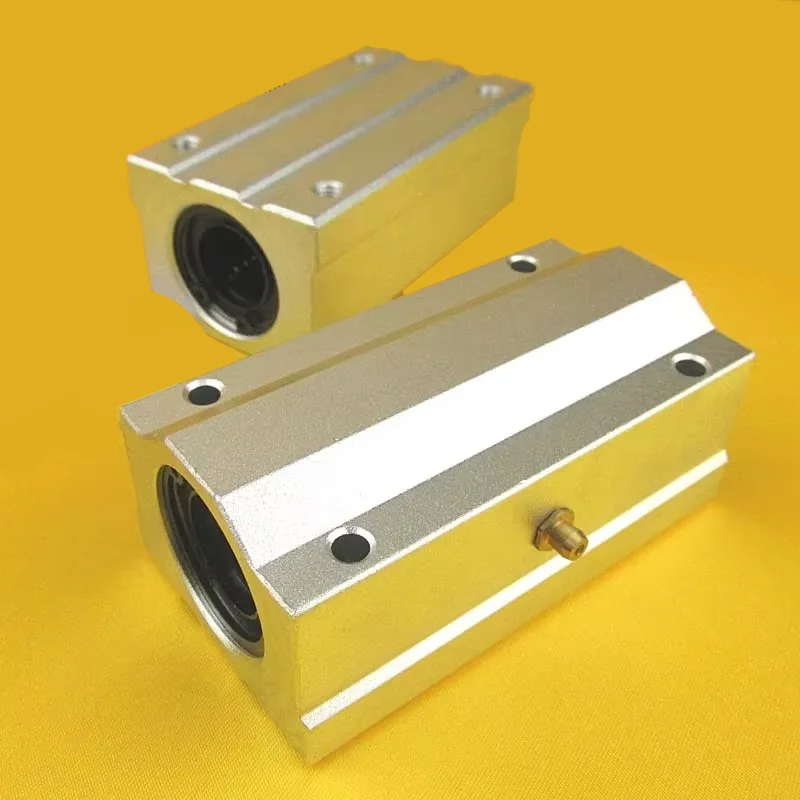 Hengdong Extended Slide Block Linear Bearing SCS Carbon Steel 8-50 LUU Sizes Optical Axis 1 Year Warranty