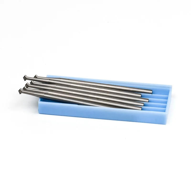 Strong Ostrich HSS 90 Degree Jewelry Burs Carbide Jewelry Burrs Diamond Stone Setting Tool Jewelry Heart Burr Drill Bits