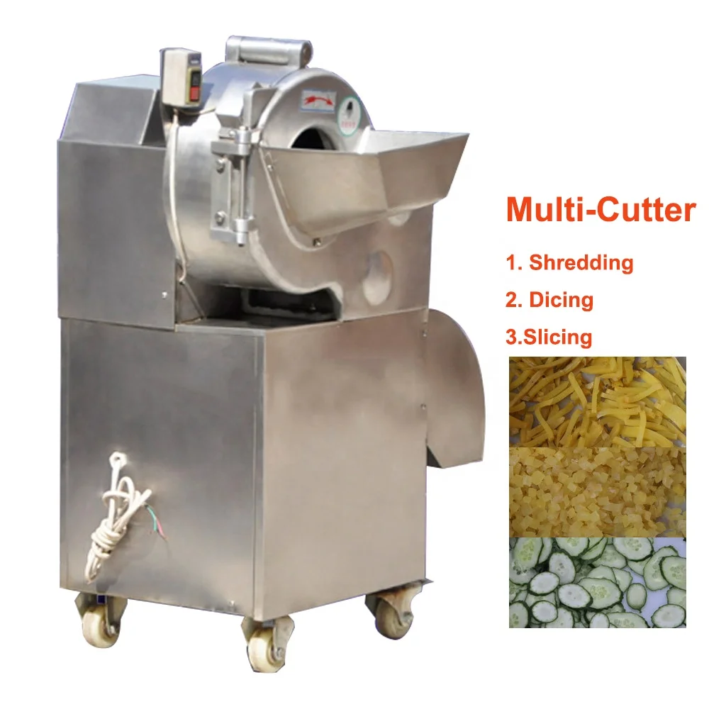 Stainless Steel Vegetable Cutter Onion Dicer Machine Cucumber Commercial  Potato Slicer Machine Vegetable Cube Cutting Machine - China Vegetable  Dicing Machine, Potato Chips Cutter