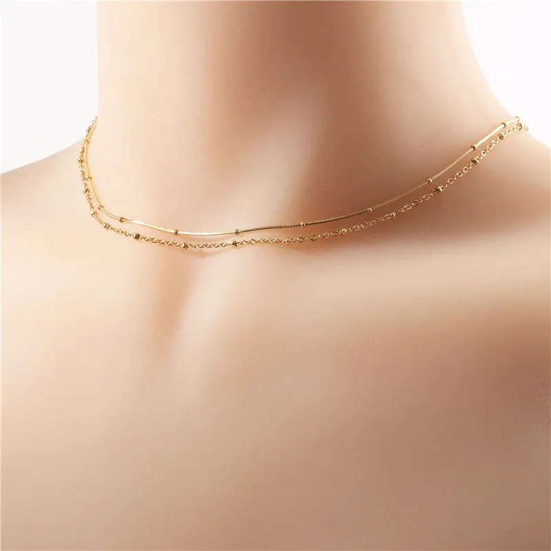 Buy Layers Necklace For Girl,Ball Chain 