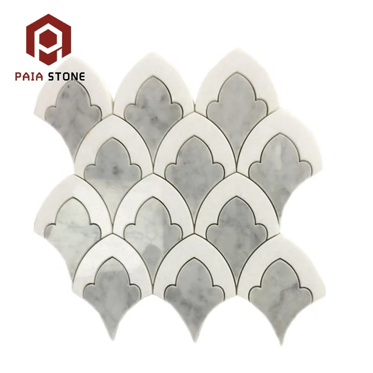 product stone high quality white marble mosaic-1