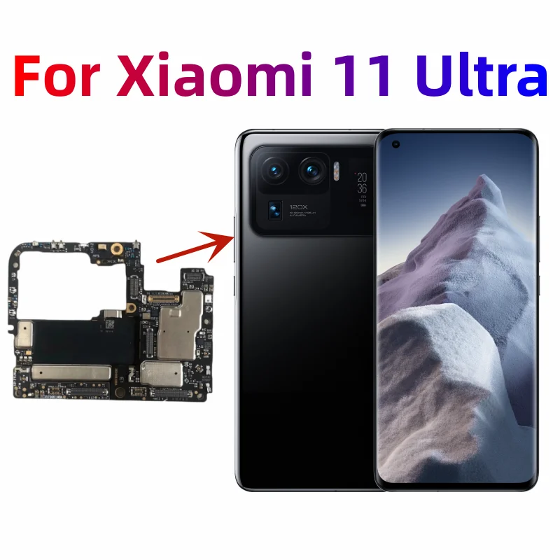 Original Unlocked Logic Motherboard for Xiaomi Mi 11 Series