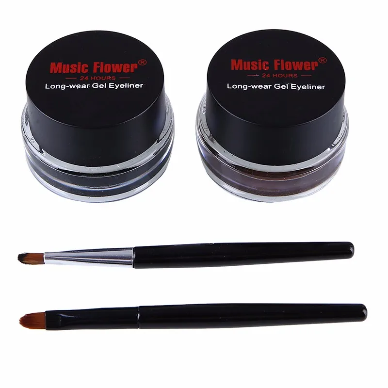 подводка для глаз с кистью eyeliner with brush.