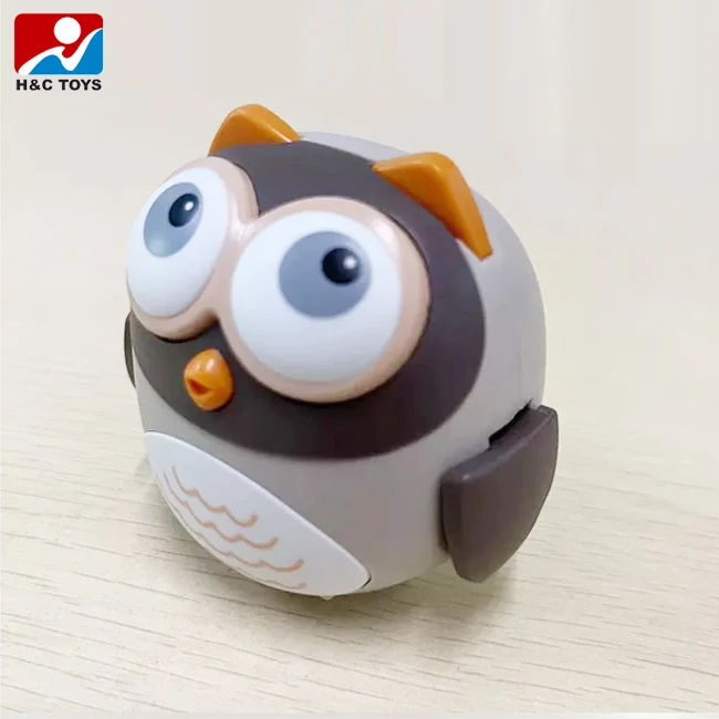 Funny swinging walking simulation owl toys cartoon kids intelligent electric toy plastic animal HC575282