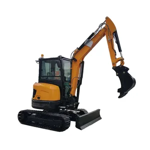2 Ton 3Ton 3.5 Ton Mini Digger EPA Farm Low Price New Crawler  Engine Small Excavators