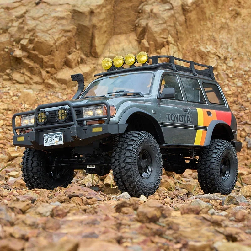 FMS 1:10 FCX10 LC80ランドクルーザーRCクローラー、4リンク 