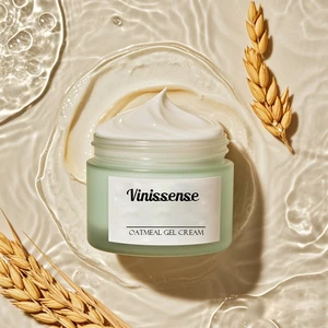 Factory Price Wholesale  with Pure Plant Extracts Collagen for Dry Skin Long-Lasting Moisture Repair Hydrating Oatmeal Gel Cream
