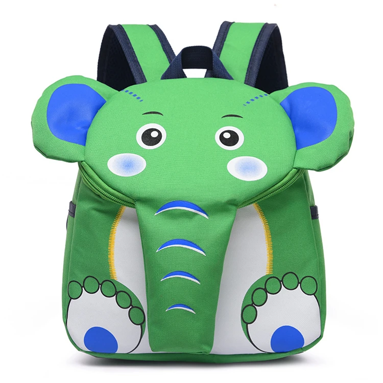 Personnalisé à la main design mignon mode 3d dessin animé enfants zoo  animal sac à dos