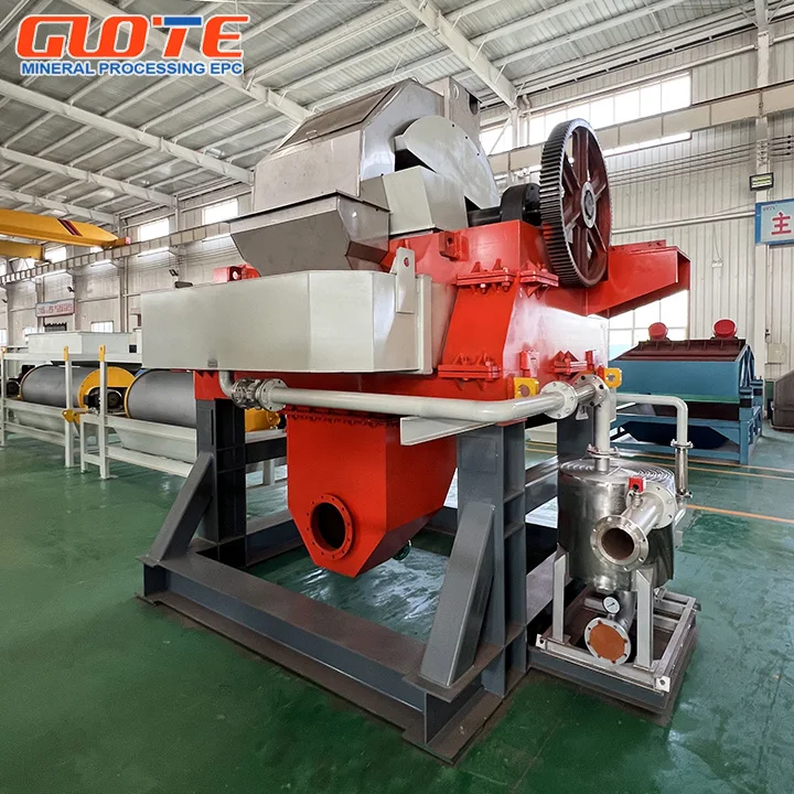 Vertical Pulsating High Gradient Magnetic Separator for  Mining Equipment with Iron Ore Concentrator
